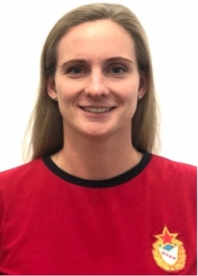 Maria Pyanova, head coach of the CSKA swimming school