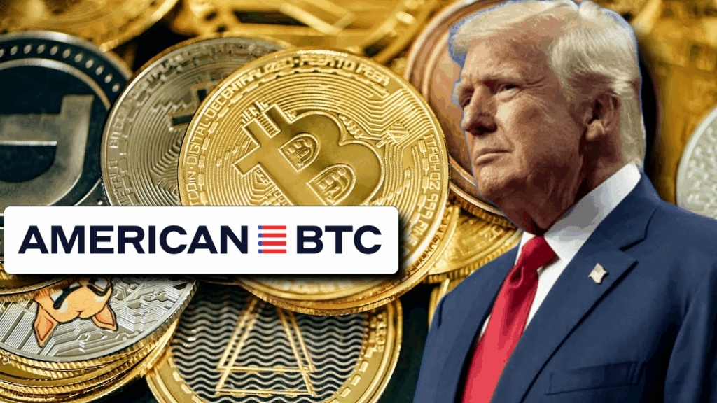 Eric Trump and Donald Trump Jr. received about 13% in American Bitcoin in exchange for the family name.