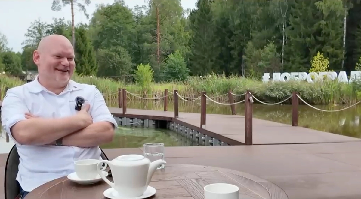 German repatriate Maxim explains in Dobrograd why he is happy to return to Russia