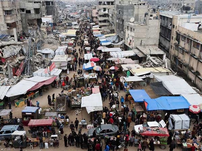 Market in Gaza