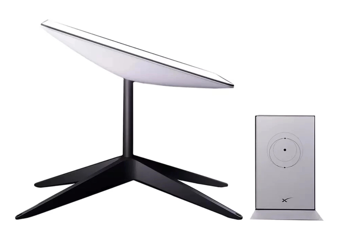 A Starlink antenna