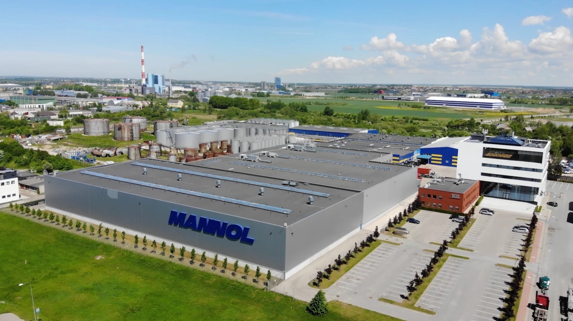The SCT Lubricants plant in Klaipeda