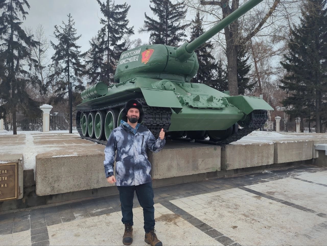 Ryan Gallant in Irkutsk