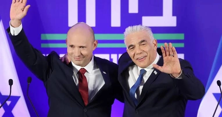 Former prime ministers turned opposition leaders: Naftali Bennett and Yair Lapid