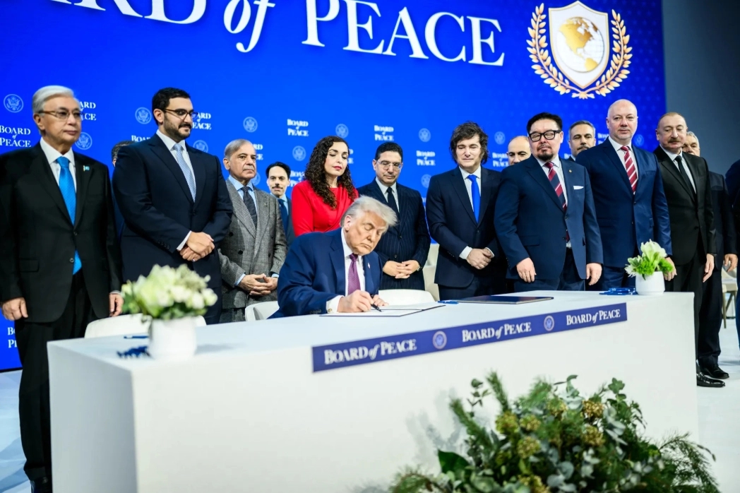 Trump ratifies the agreement establishing the Board of Peace