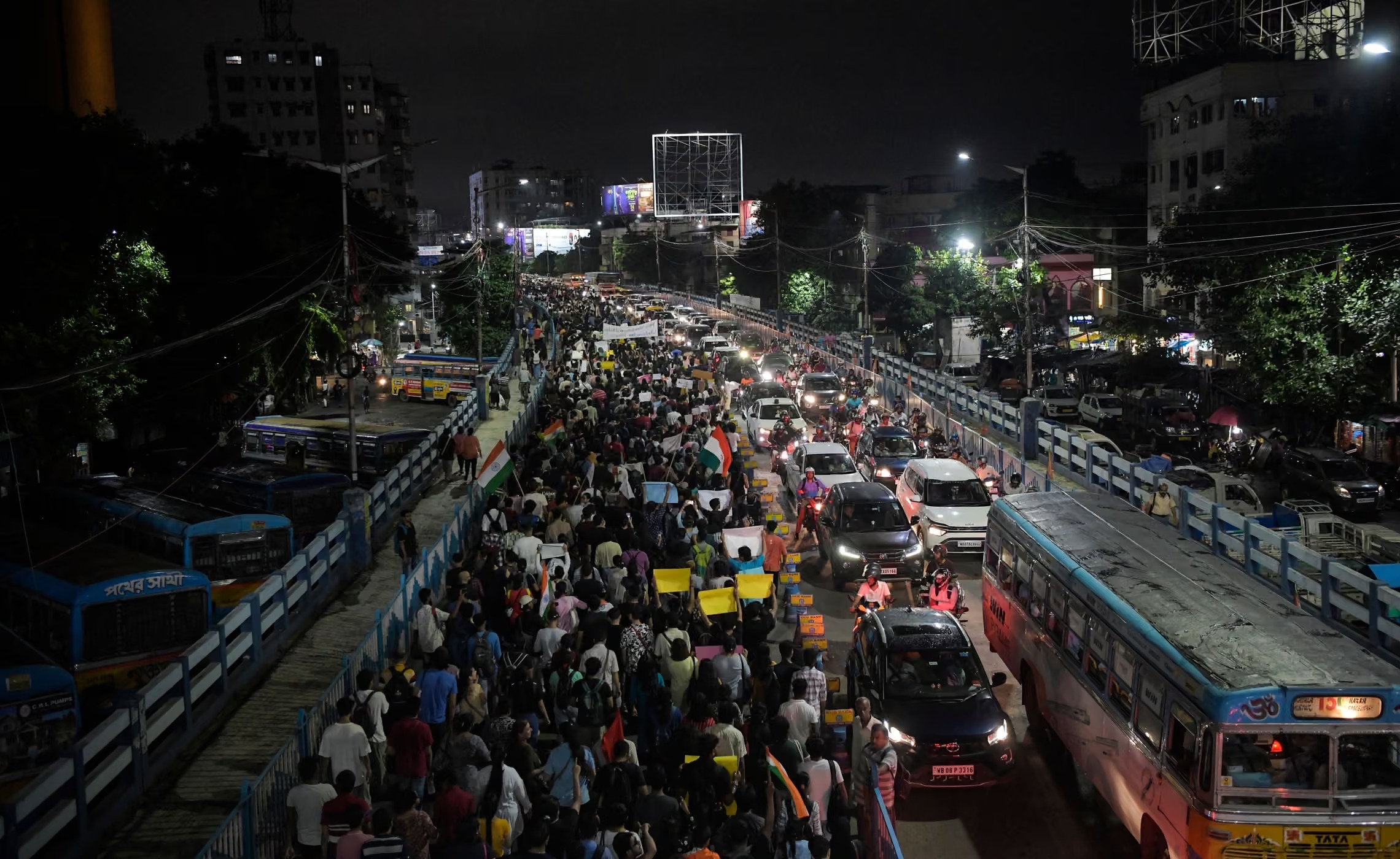 Protests in Delhi