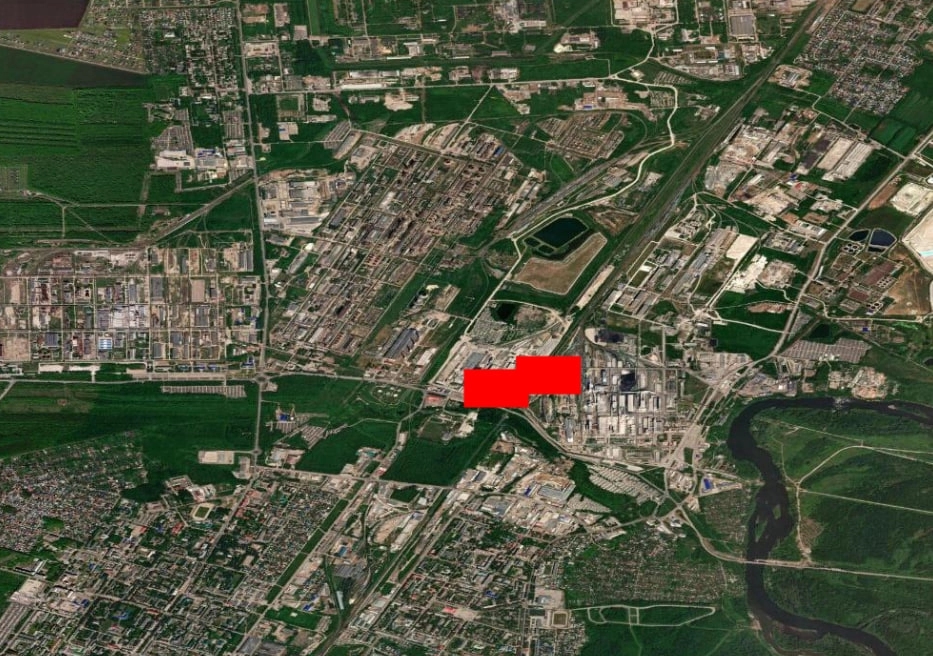 Thermal anomaly near the Bashkir Soda Company