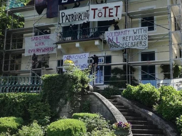 Activists seize ex-Russian deputy prime minister's mansion in Austria