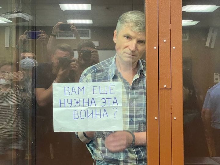 “We'll have to admit that a war is a war”: Alexei Gorinov’s final words before 7-year sentence for spreading “fake news” about Russia's army