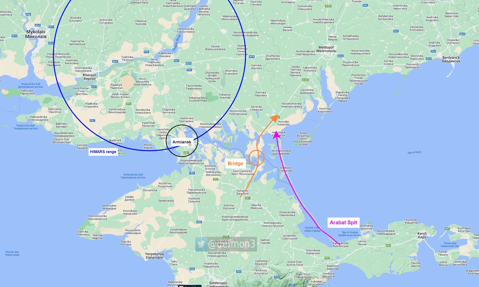 Road from Crimea in HIMARS range, tanks stuck in the mud, Ukraine to investigate Russian perfidy. What's happening on the front line?