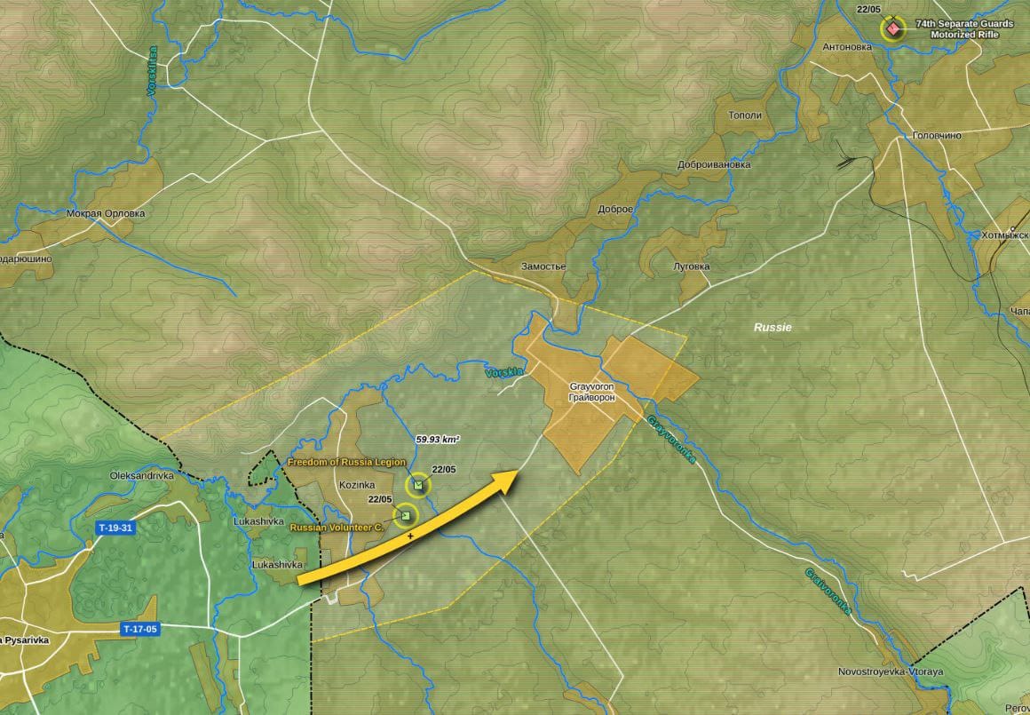 Sabotage group repelled in Belgorod, nukes unmoved in Grayvoron, Russians vulnerable in Bakhmut. What happened on the front line on May 23?