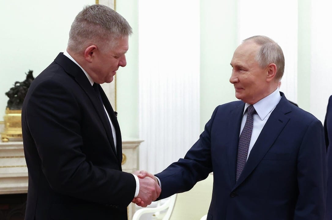 Slovak prime minister visits Kremlin to discuss Zelensky’s rejection of Russian gas transit
