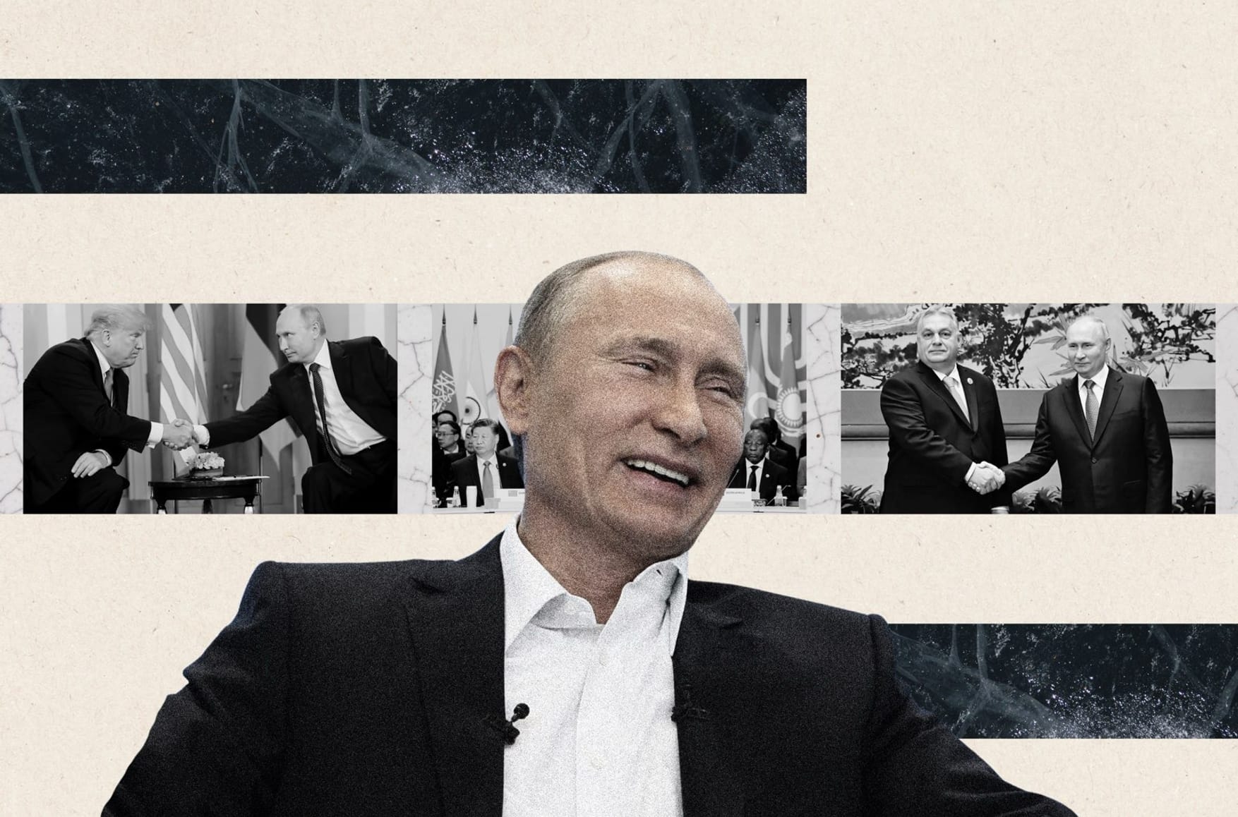 Less of a pariah: Putin steps up efforts to end Russia’s international isolation, but success hinges on peace talks