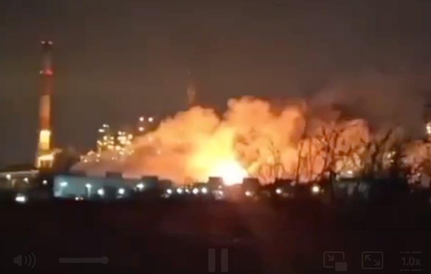 Ukraine launches large-scale attack on multiple Russian regions, Engels oil depot ablaze, fires reported at facilities in Saratov and Kazan