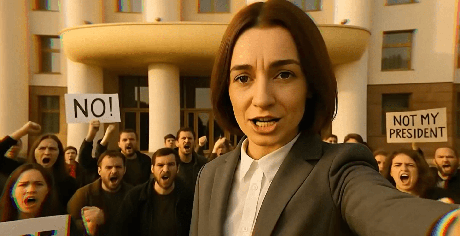 Kremlin bot network Matryoshka spreads first fake video made with Luma AI mocking Moldova’s President Maia Sandu