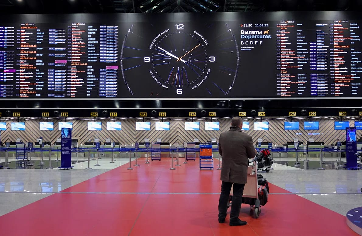 Long flight delays in Russia doubled in 2025, Ukrainian drone attacks cited as the main cause
