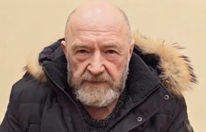 Viktor Vasin. Screenshot from an FSB video