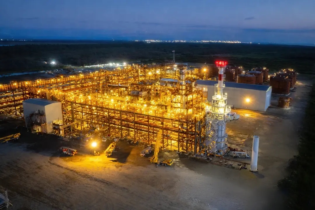 The refinery in Kulevi. Photo: forbes.ge