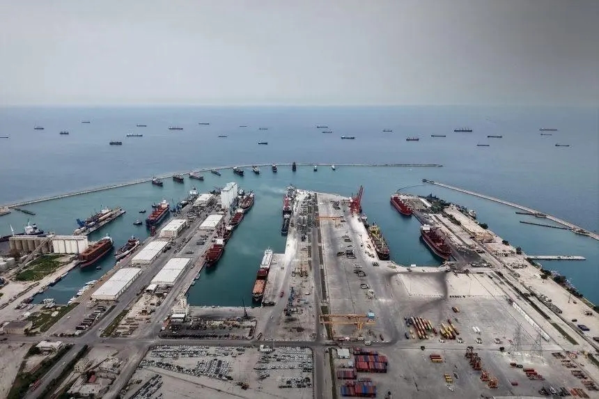 The port of Tartus is located in Syria’s Latakia province on the Mediterranean coast. Photo: SANA