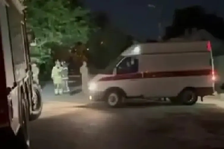Scene of the incident. Video: Tsenzor.NET