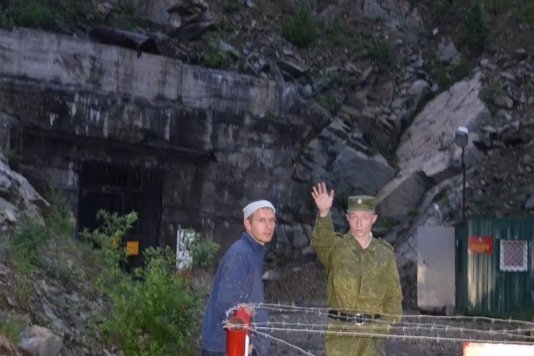 A tunnel believed to be part of the original “Dead Hand” bunker. Photo: The Sunday Times