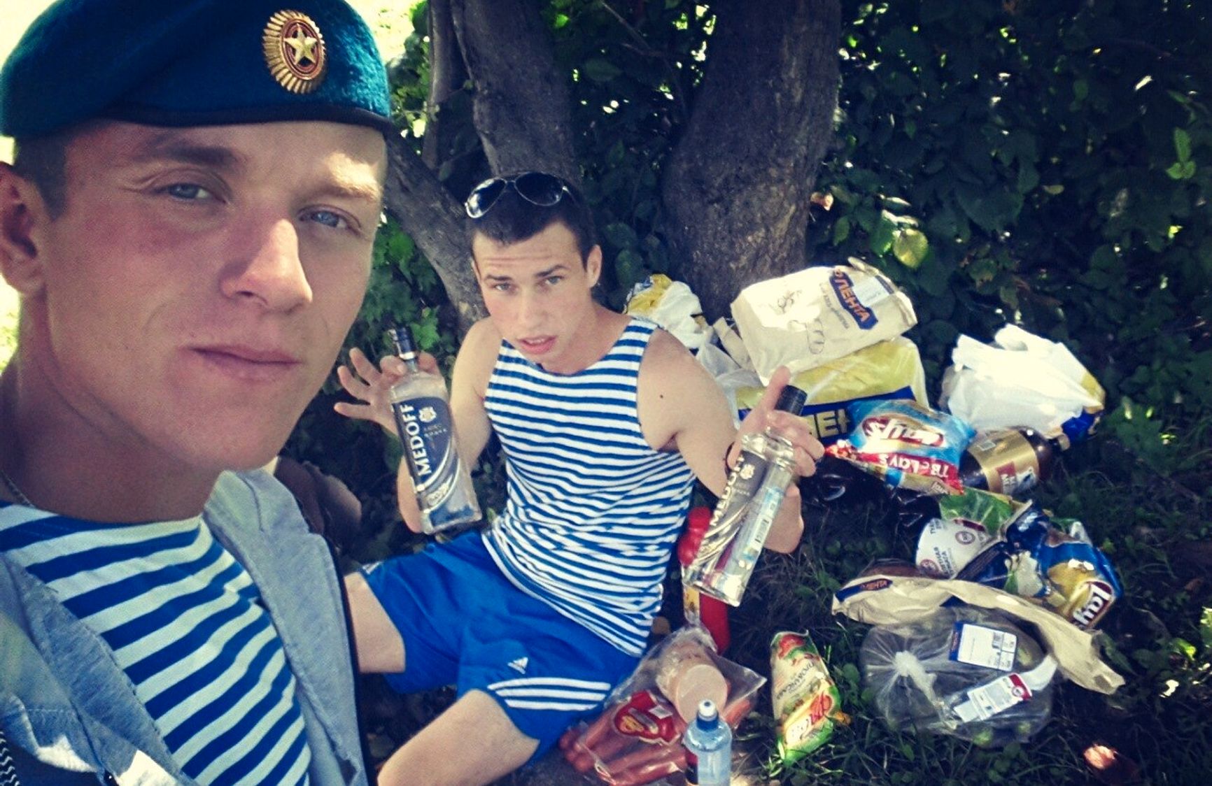 Горбунов в центре
