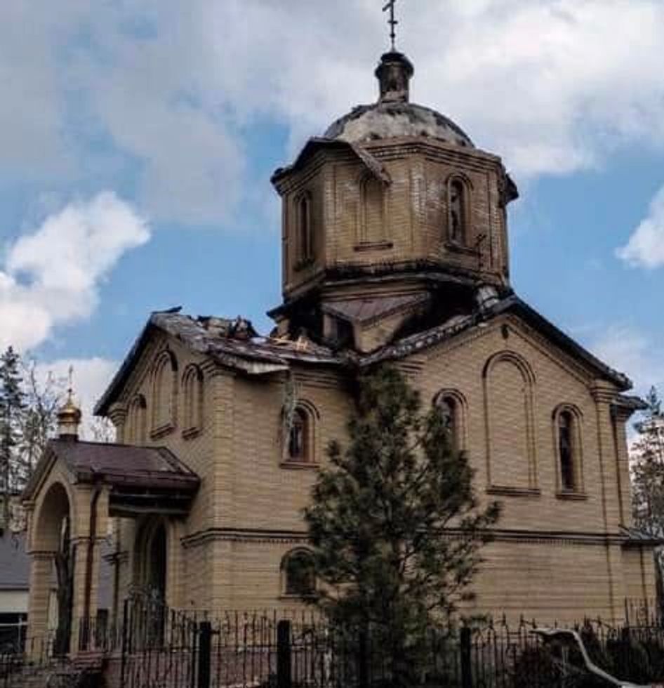 Храм в честь иконы Пресвятой Богородицы «Всех скорбящих Радость», Волноваха