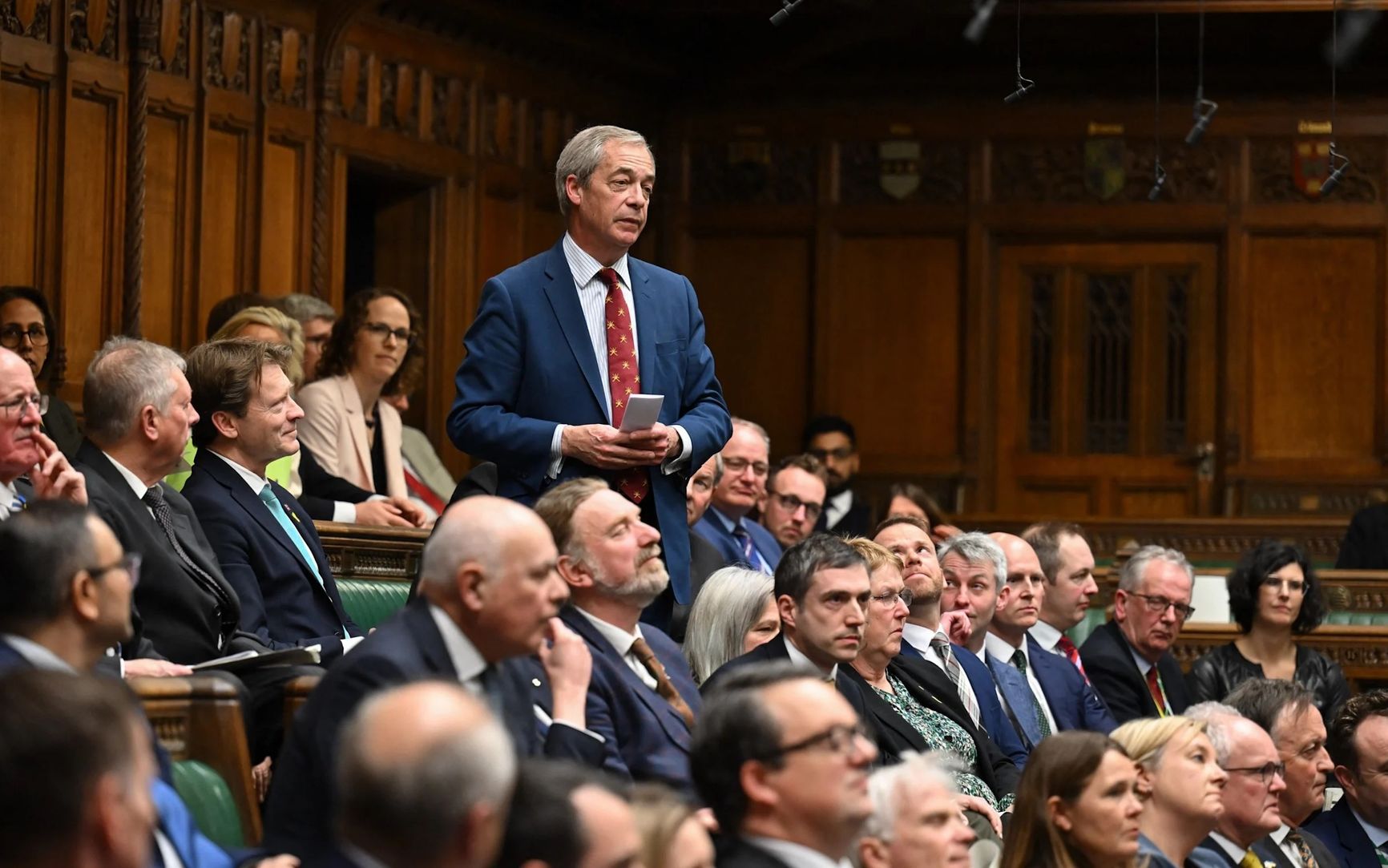 Фарадж в британском парламенте