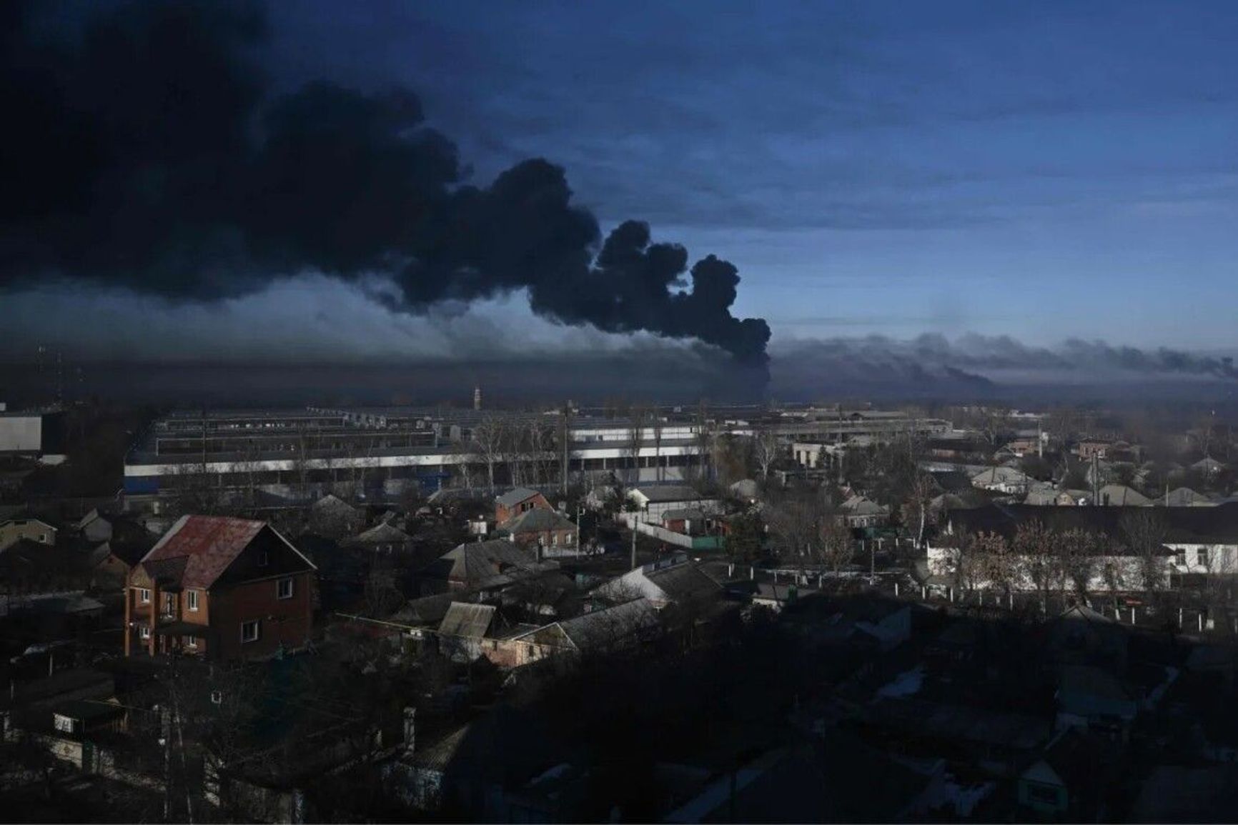 The first day of Russia’s full-scale invasion of Ukraine.