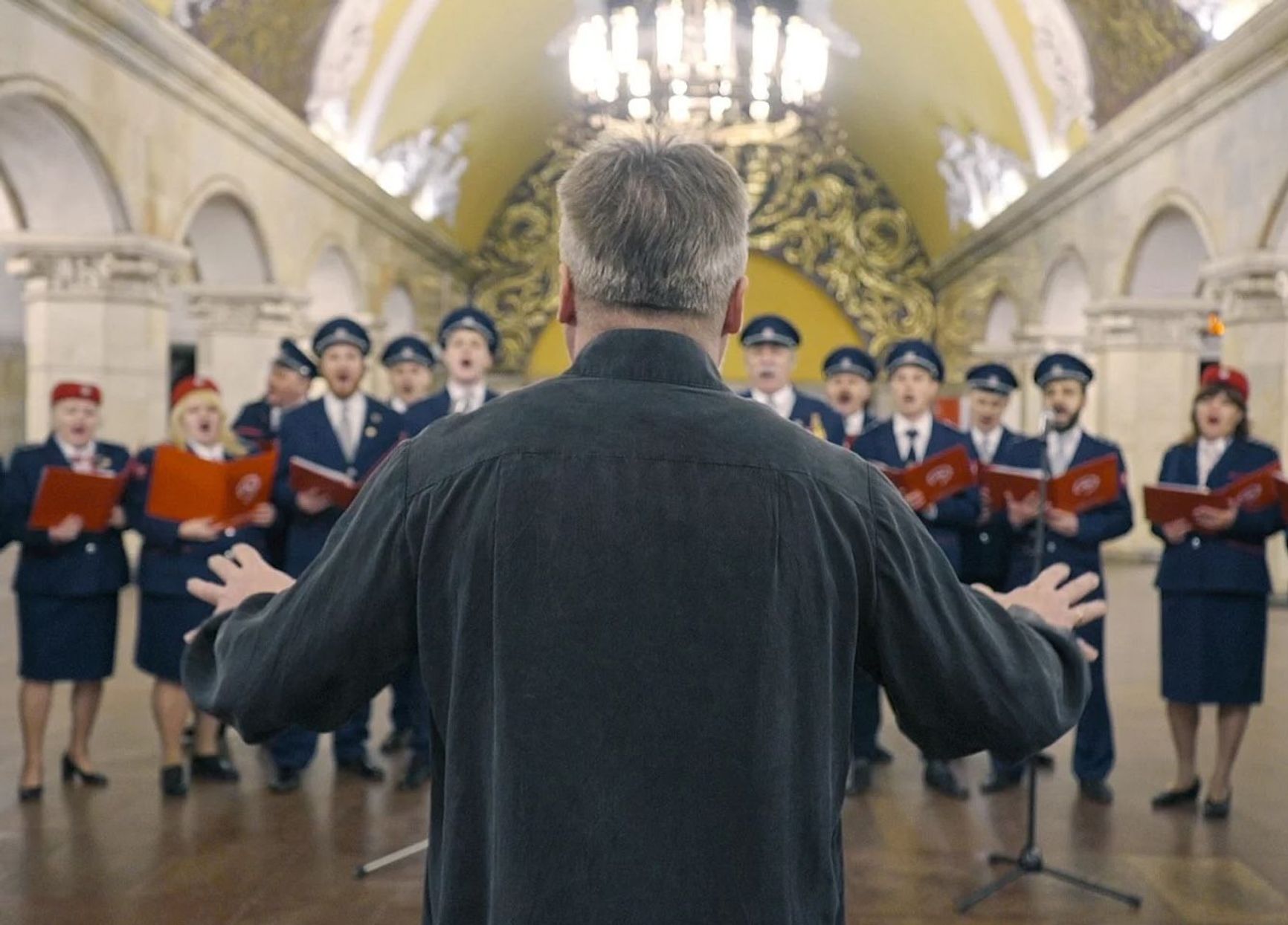 A frame from Yana Isaenko’s The Doors Are Closing