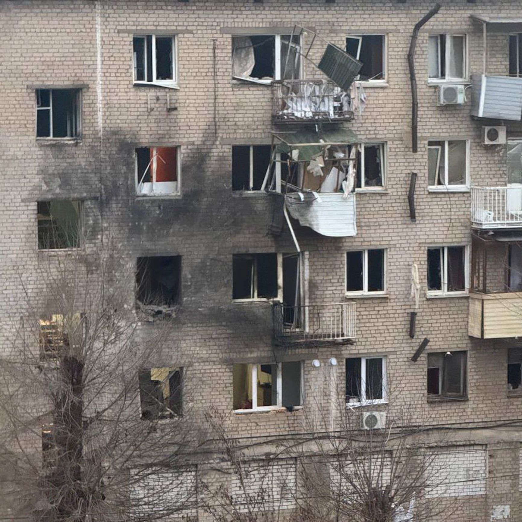 Последствия атаки БПЛА 29 ноября 2025 года в Волгограде