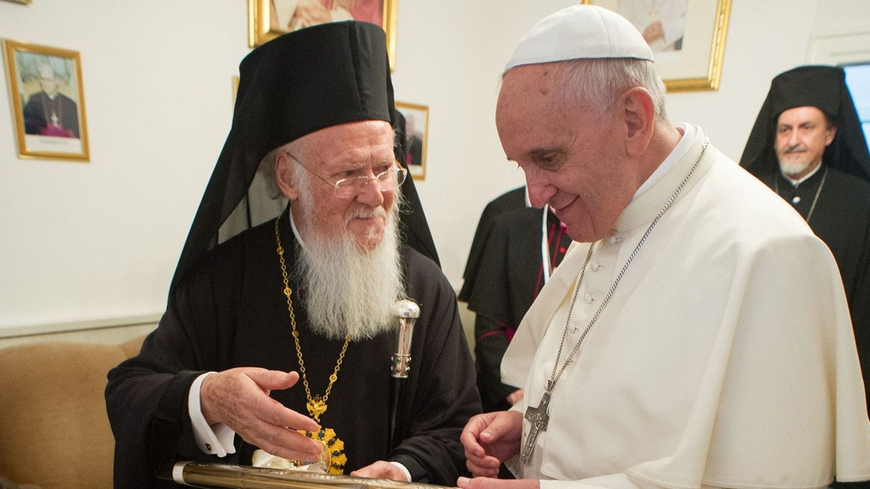 Pope Francis and Ecumenical Patriarch Bartholomew  