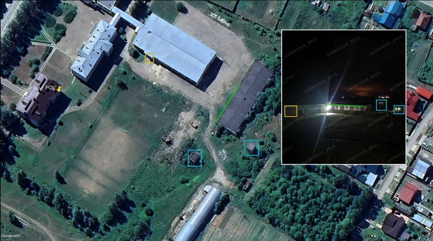 Геолокация удара по Марийскому НПЗ