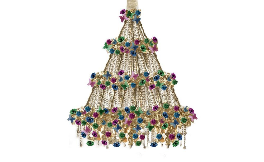 The €72,000 chandelier