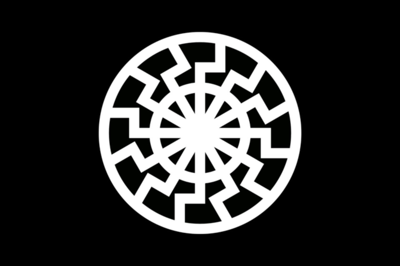 The black sun, a symbol of esoteric Nazism
