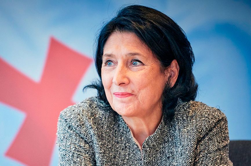 Georgian President Salome Zourabichvili