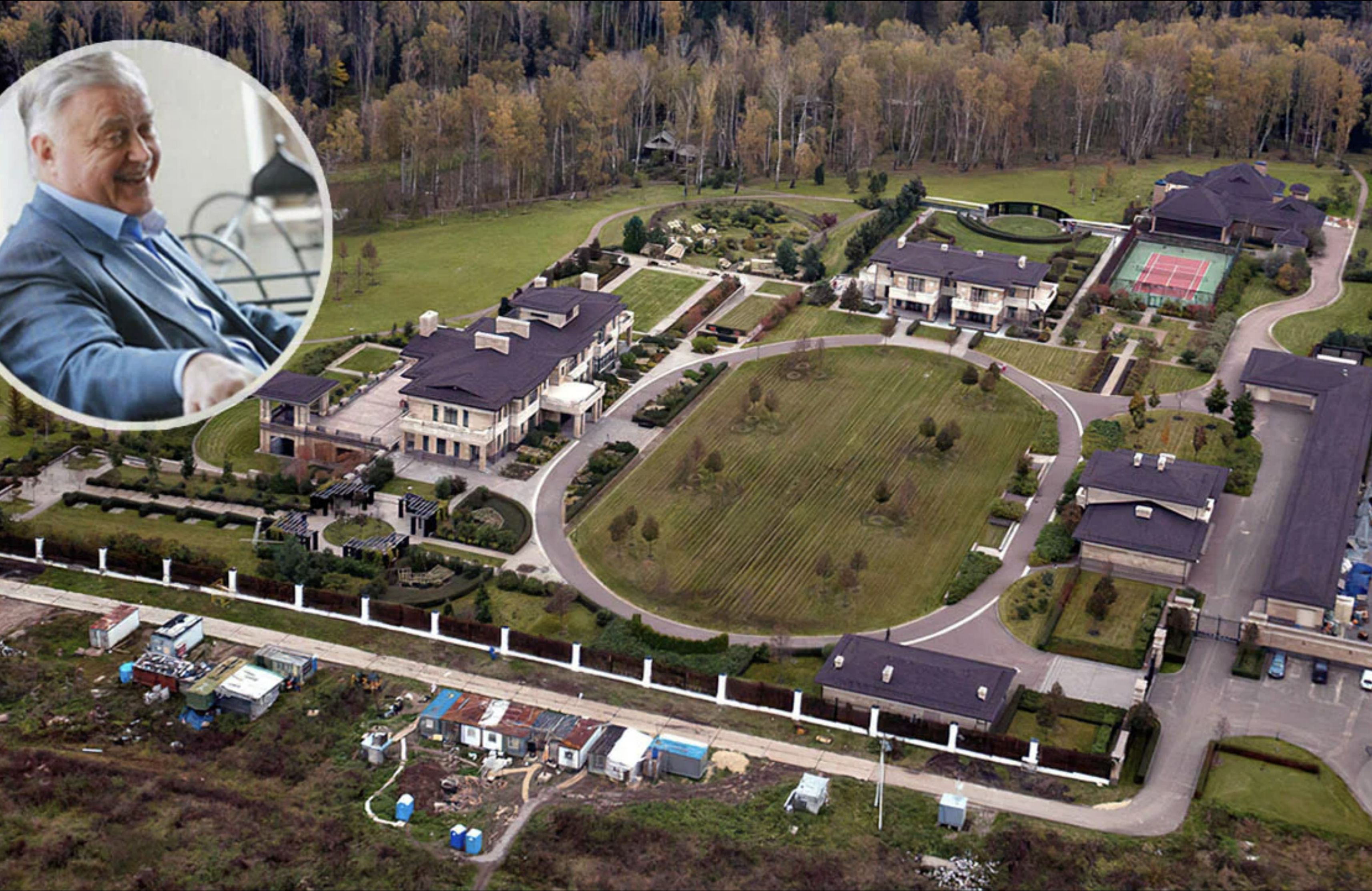 Yakunin's estate in Akulinino with the famous fur coat storage room