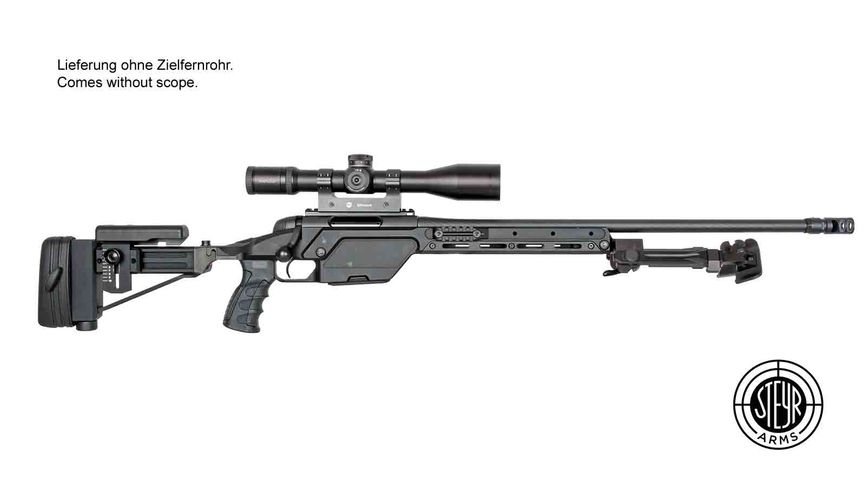 The Steyr Mannlicher SSG 08 sniper rifle.