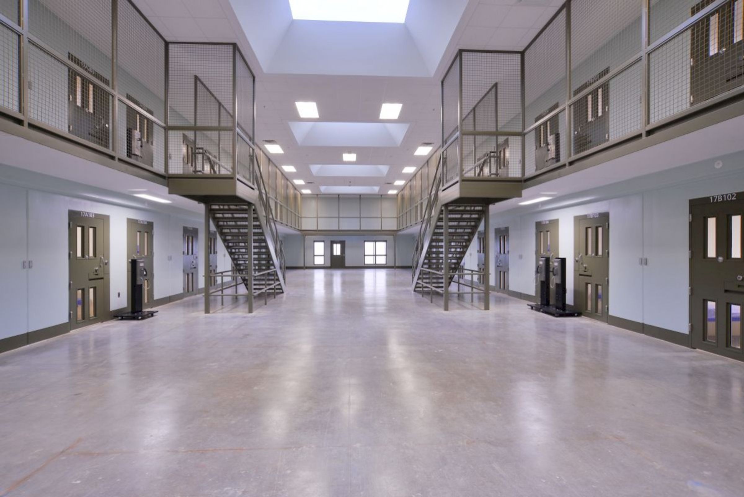 The detention center in Conroe