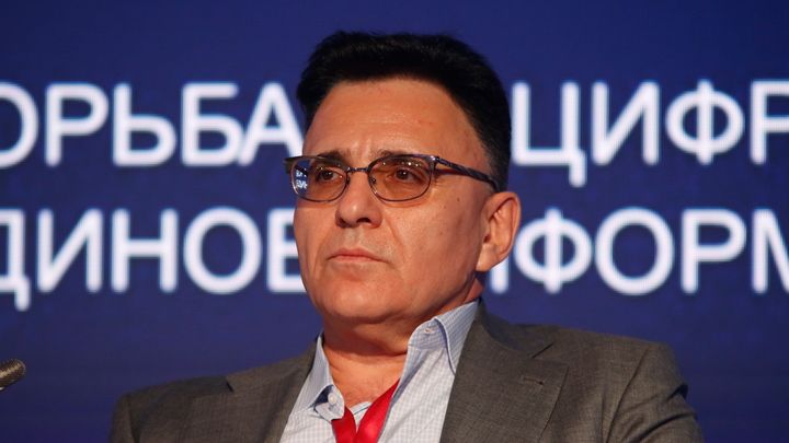 Alexander Zharov, CEO of the Gazprom-Media holding and former head of Russia’s internet censorship agency Roskomnadzor.