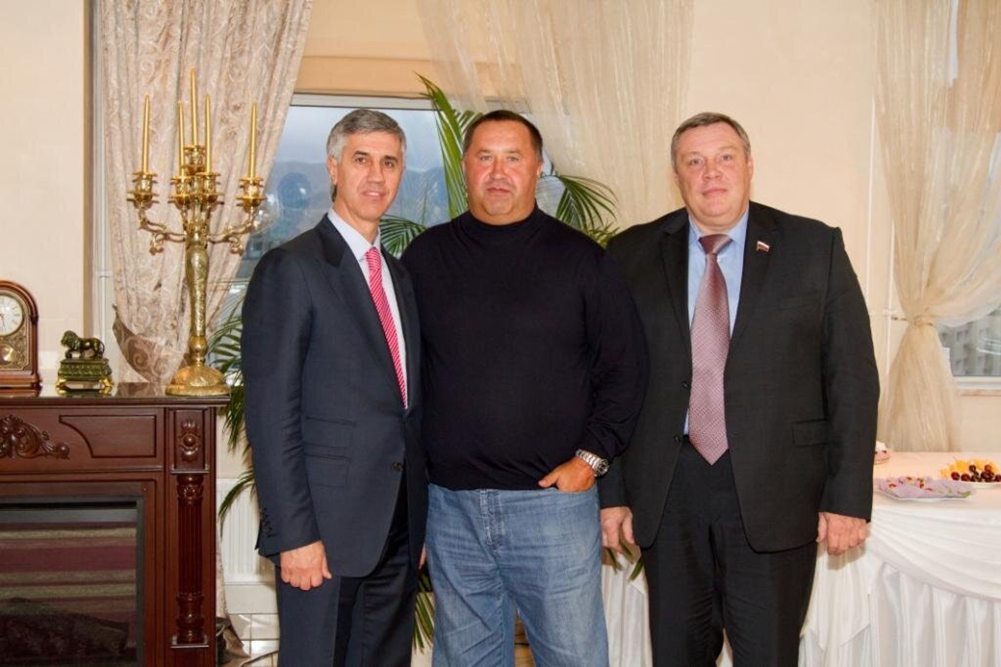 “Respected businessman” Anatoly Bykov, Sergei Lalakin, and Boris Ivanyuzhenkov