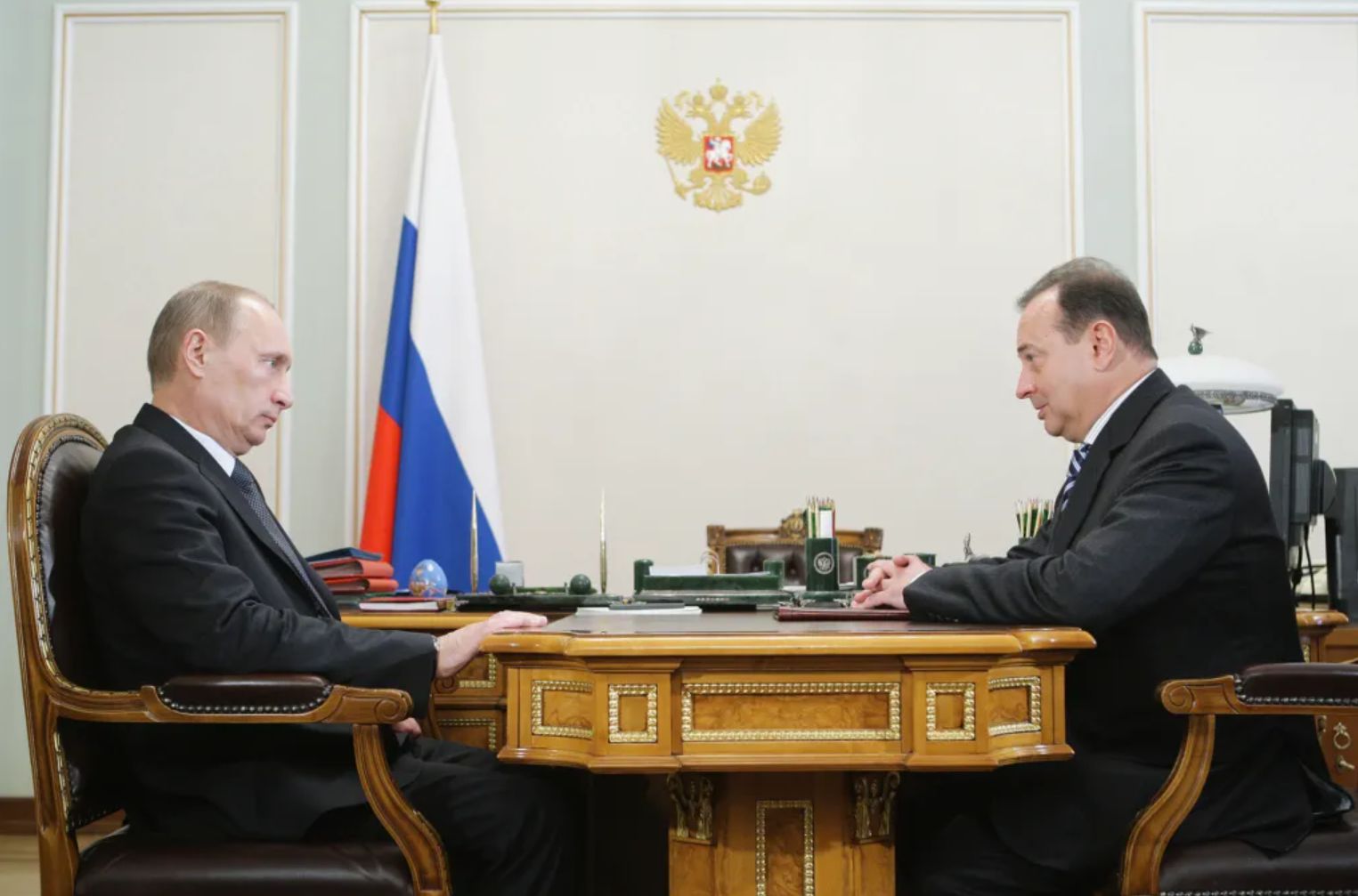 Strzhalkovsky and Vladimir Putin