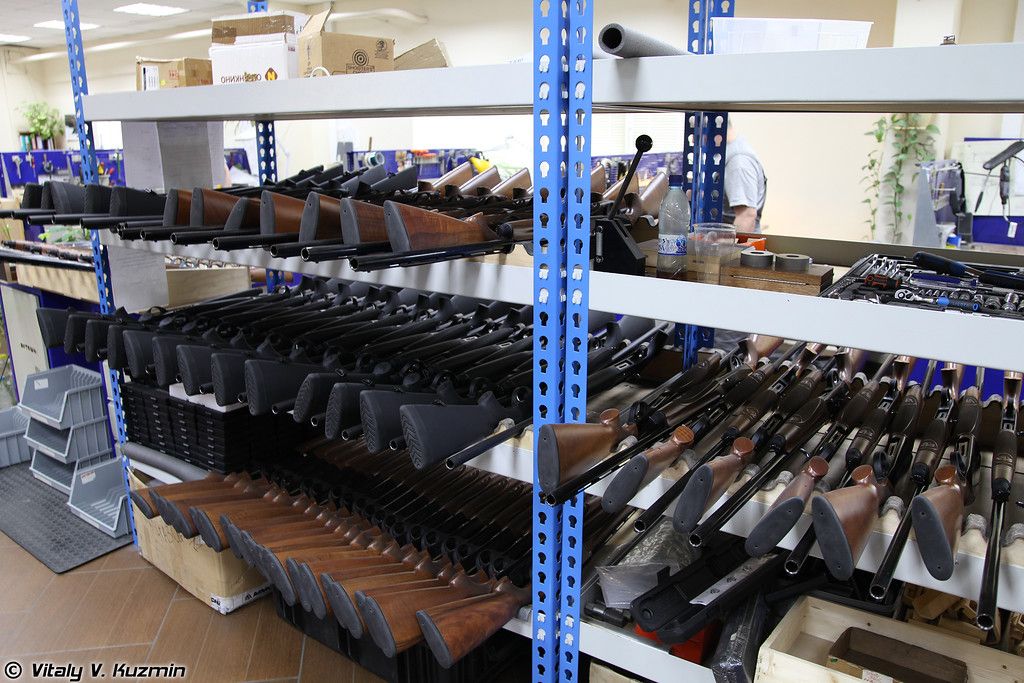 Marocchi shotguns assembled at Promtekhnologiya’s workshop