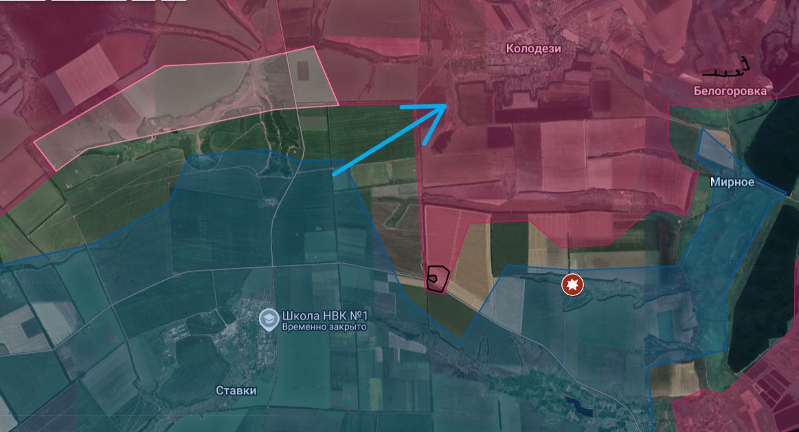 Ситуация в районе Колодезей на лиманском направлении по версии Анатолия Радова 