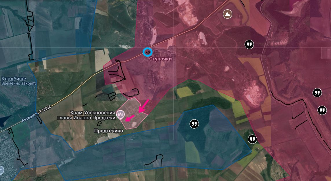 Ситуация в районе Предтечена на бахмутском направлении по версии Анатолия Радова