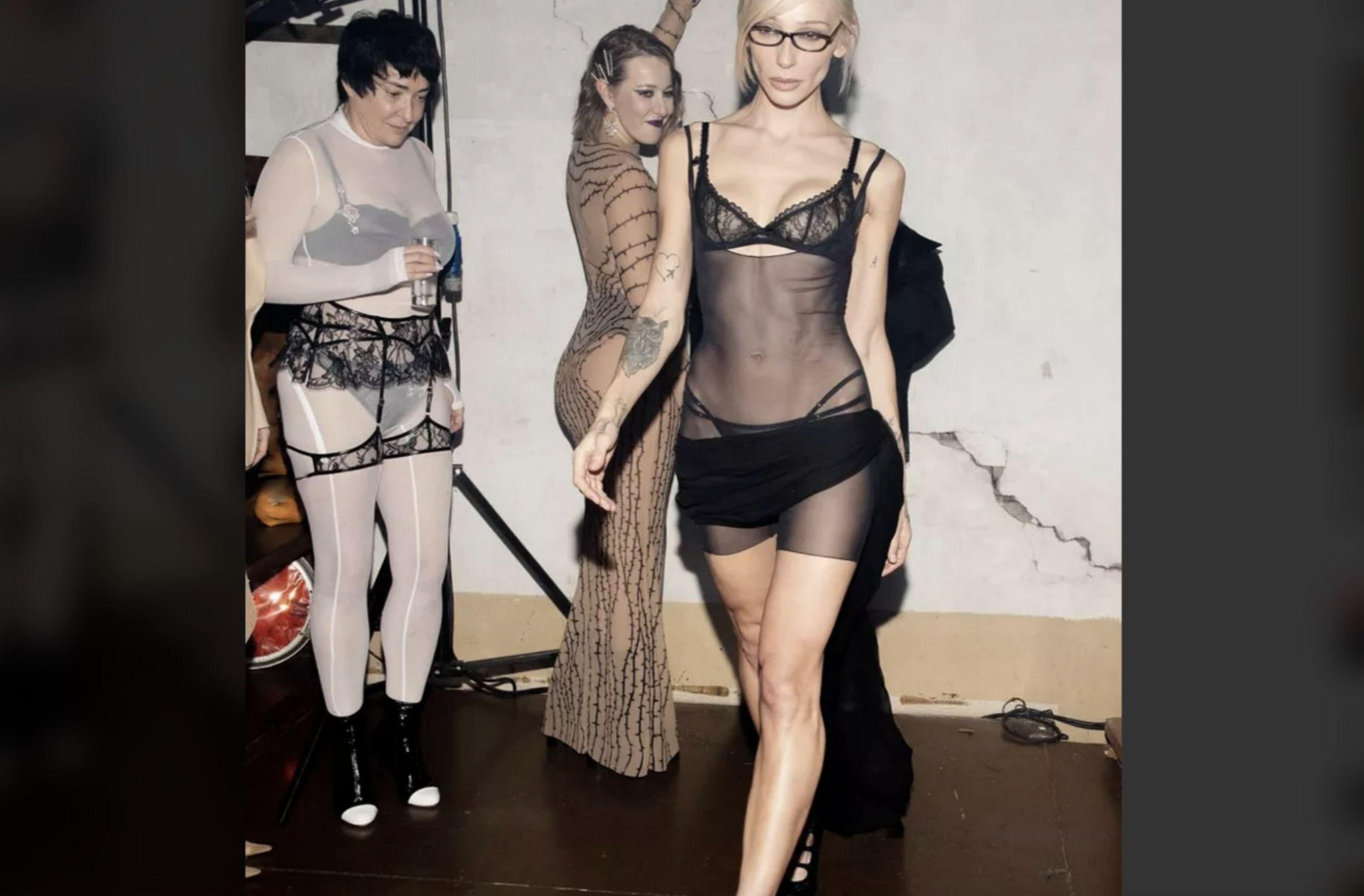 Photo from Nastya Ivleeva’s “naked party”