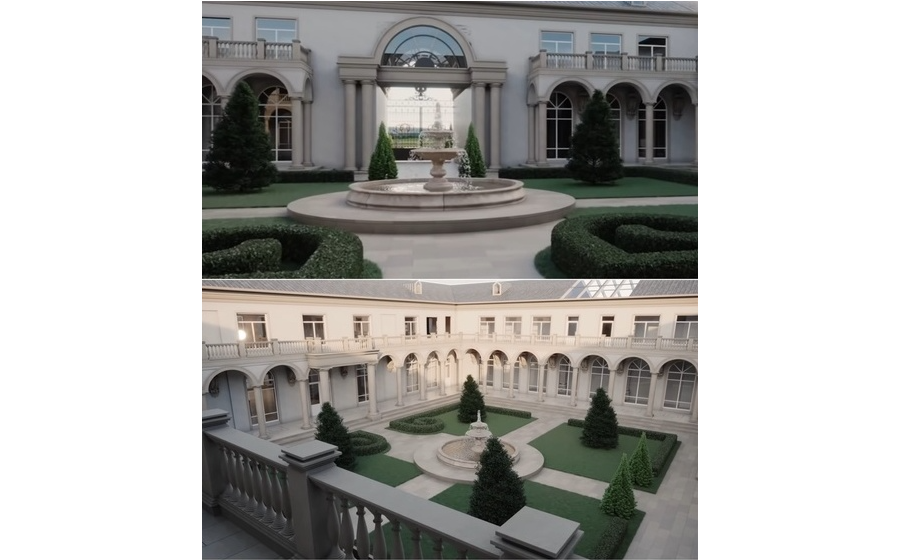 Илл. 2. Внутренний дворик