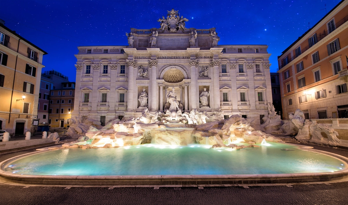 Trevi Fountain in Rome