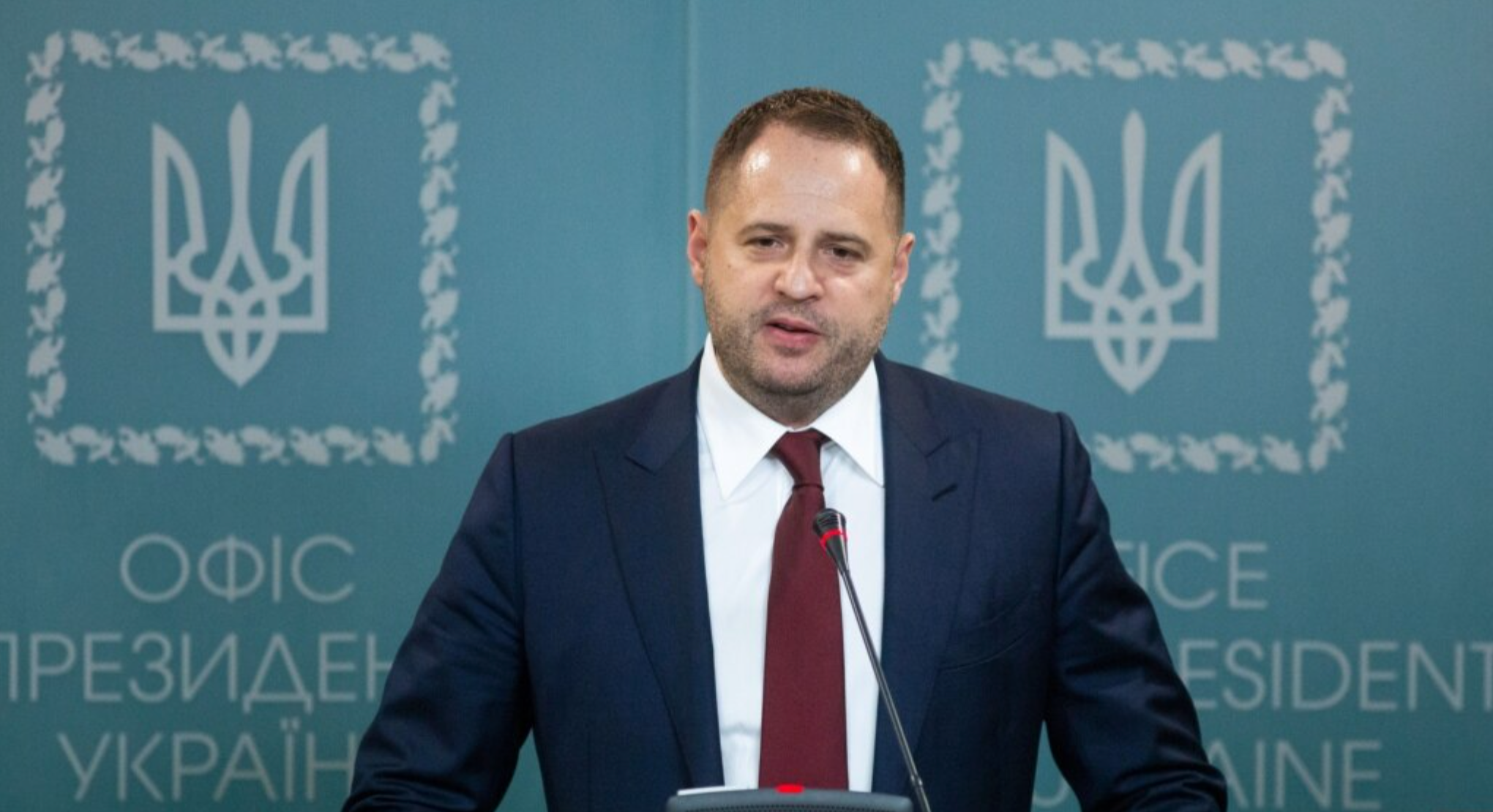 Andriy Yermak. Photo by Reuters