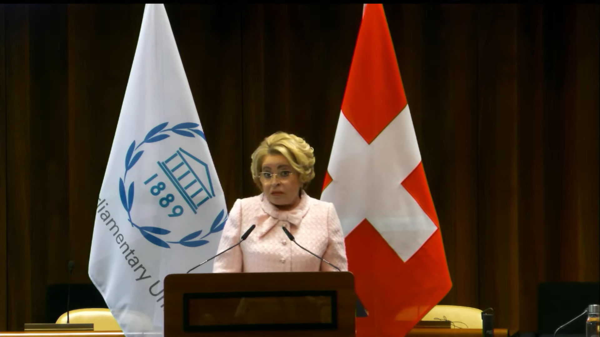Switzerland Hosts Sanctioned Pro war Russian Politicians At Global 